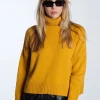 Aisha Rollneck Jumper - Amber