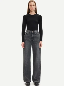 Alexa Long Sleeve Tee - Black