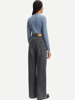 Alexa Long Sleeve Tee - China Blue