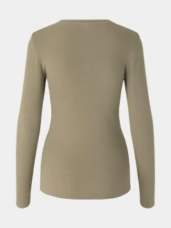 Alexa Long Sleeve Tee - Covert Green