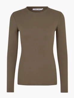 Alexa Long Sleeve Tee - Crocodile
