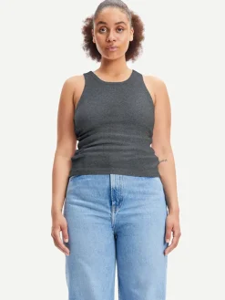 Alexo Tank - Dark Grey Melange