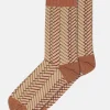 Alice Glitter Socks - Maple Sugar