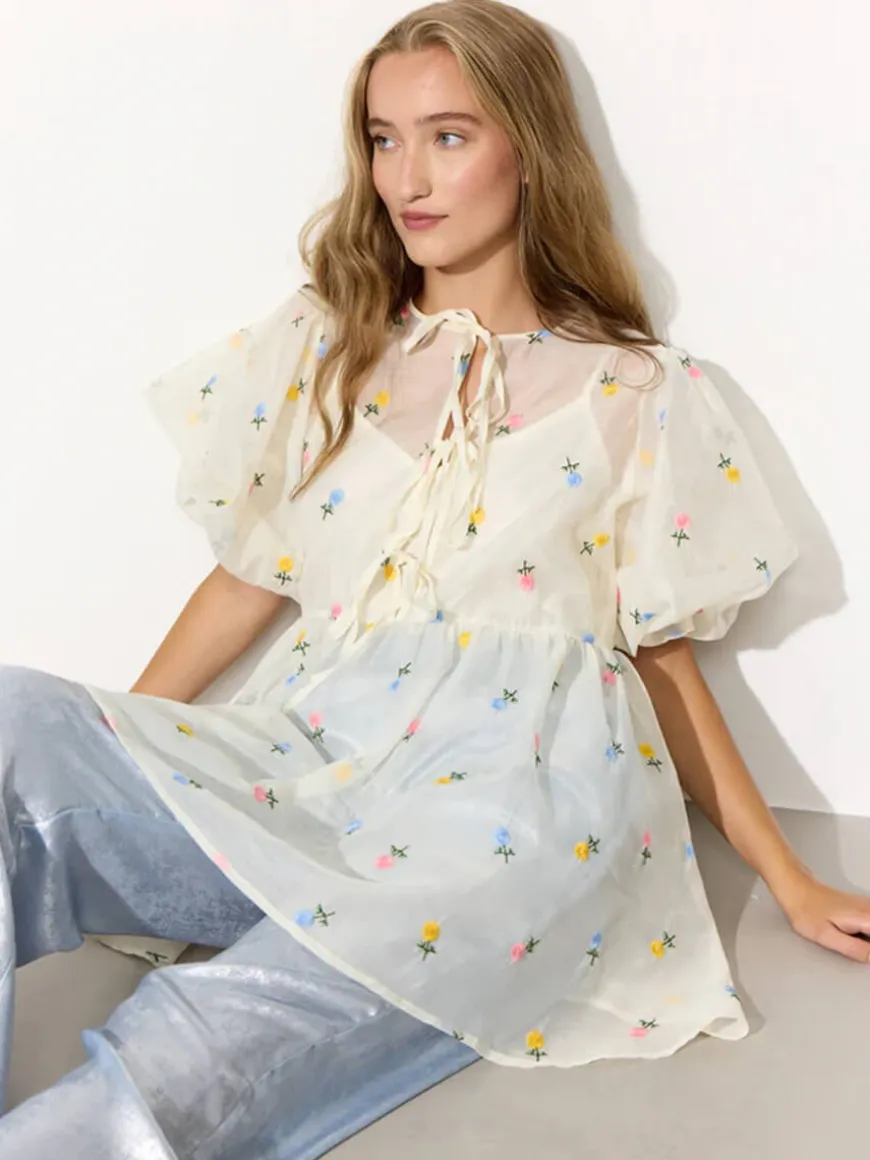 Amara Dress - Cream