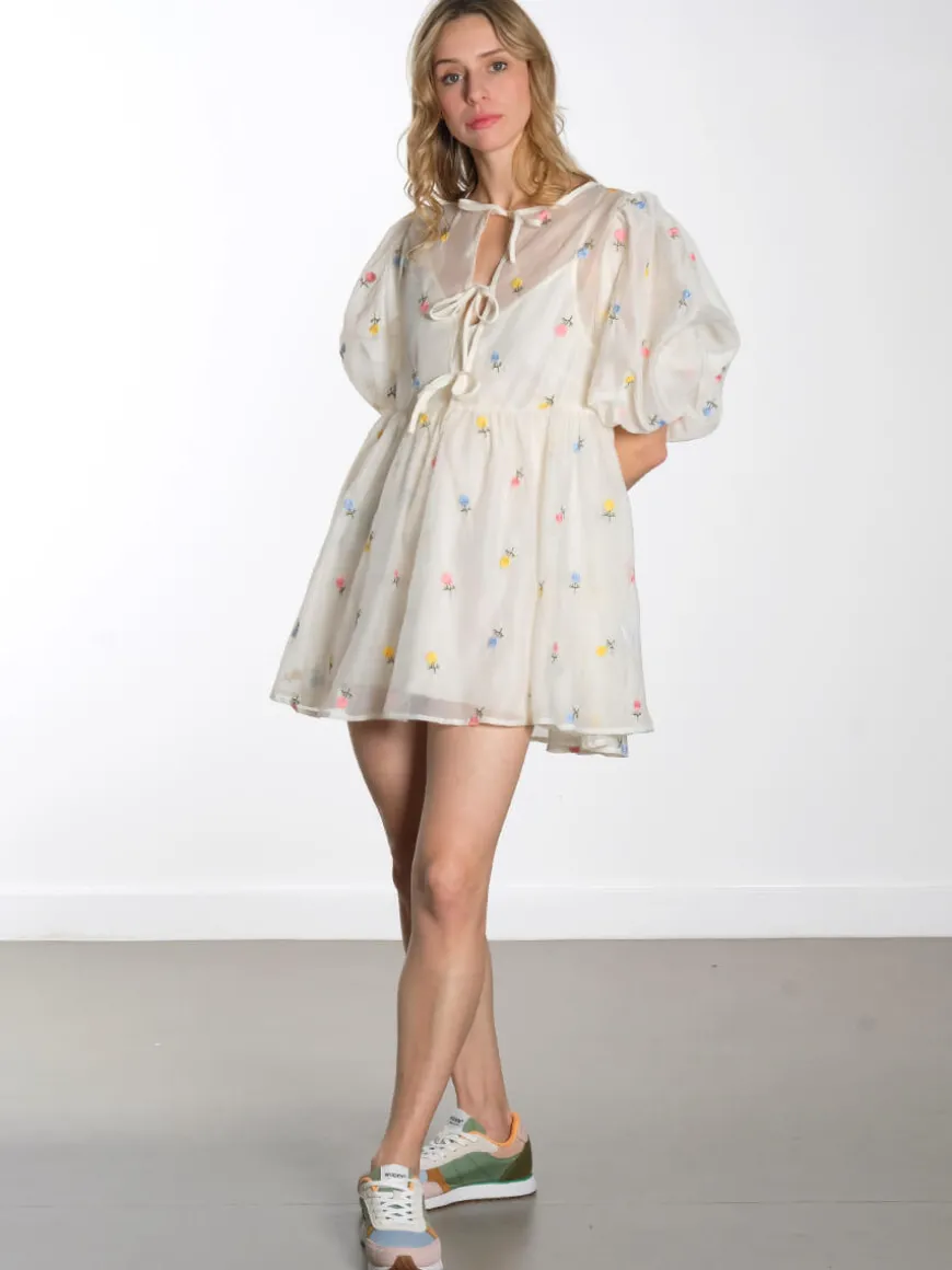 Amara Dress - Cream