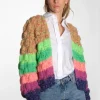 Arena Rainbow Cardigan - Bold