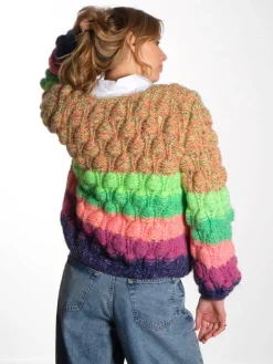 Arena Rainbow Cardigan - Bold