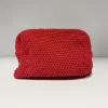 Ava Toiletry Bag - Red