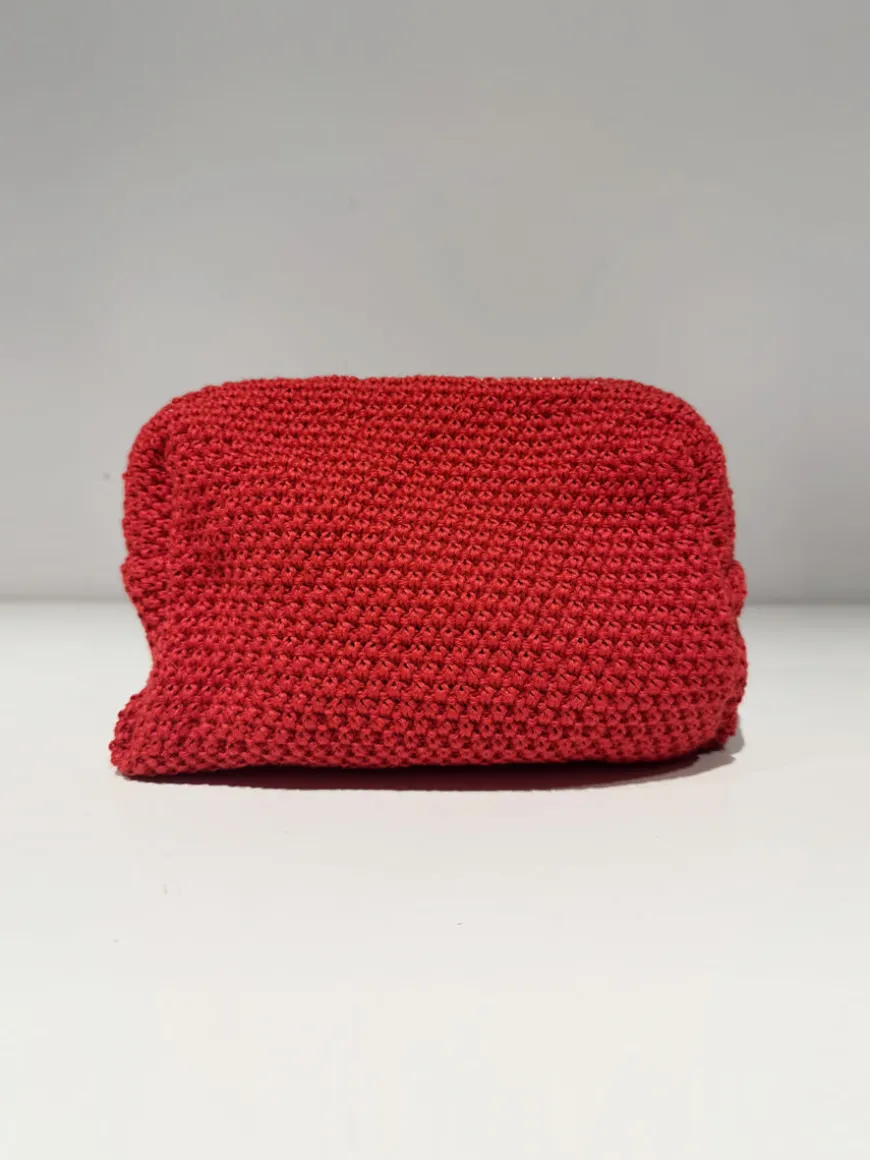 Ava Toiletry Bag - Red