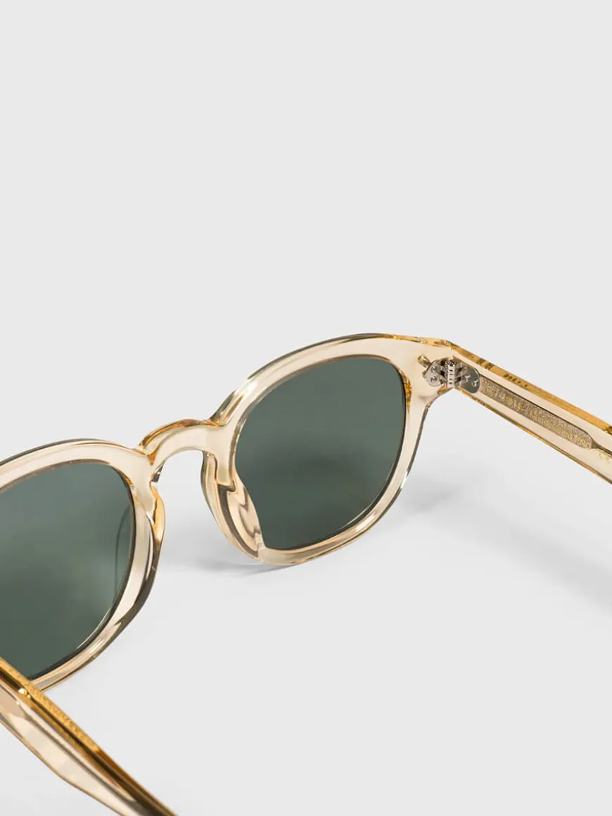 Bille Sunglasses - Green Champagne