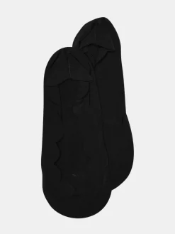 Carol Invisible Socks - Black