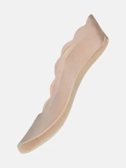 Carol Invisible Socks - Sesame