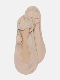 Carol Invisible Socks - Sesame