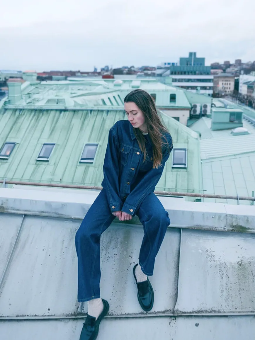 Clean Eileen Jeans - Classic Blue