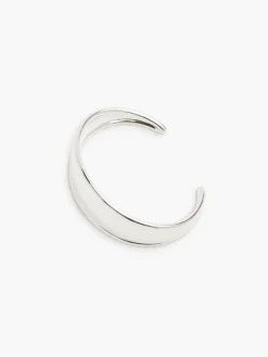 Contour Bangle - Silver