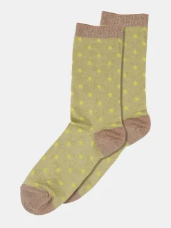 Donna Ankle Socks - Celery Green
