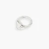 Dualism Freshwater Pearl Ring - Silver