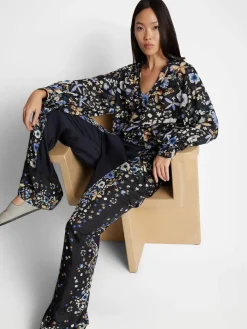 Fabert Silk Pants