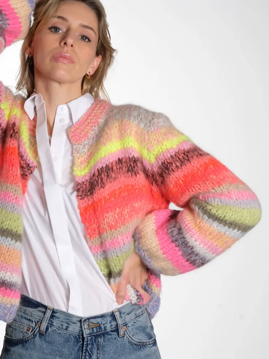 Gabi Cardigan - Bold Multi 925