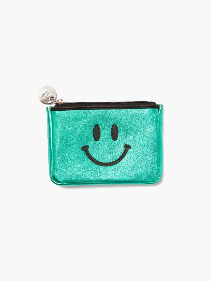 Happy Leather Purse - Green