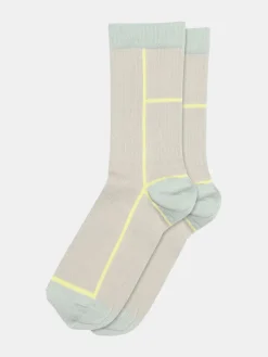Helen Socks - Gray Violet