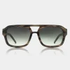 Kaya sunglasses - Striped Horn