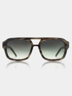 Kaya sunglasses - Striped Horn
