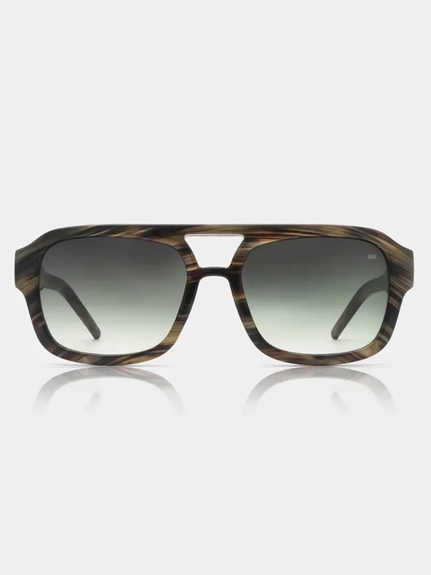 Kaya sunglasses - Striped Horn