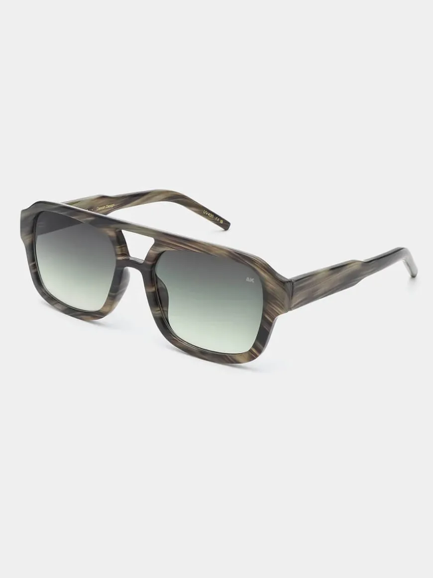 Kaya sunglasses - Striped Horn