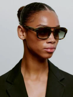Kaya sunglasses - Striped Horn