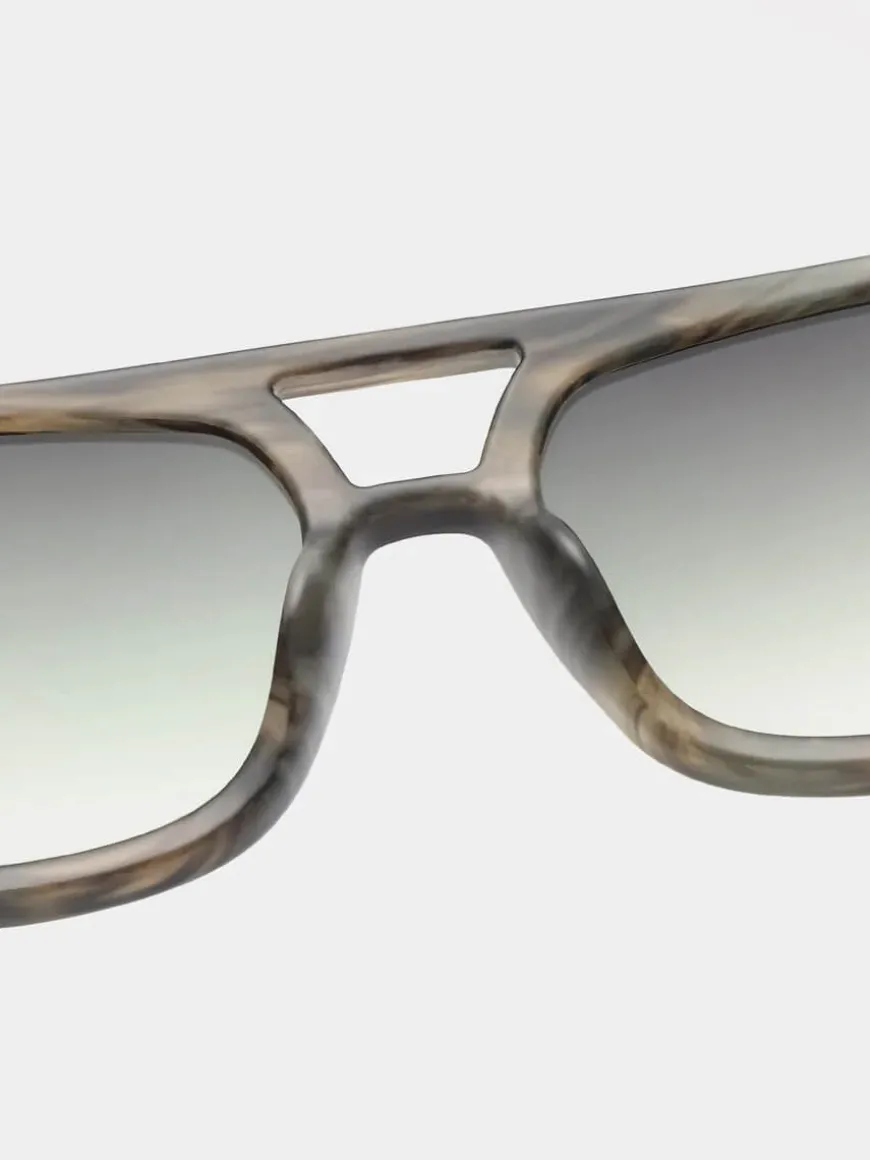 Kaya sunglasses - Striped Horn