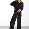 Kris Trousers - Black & White Dots