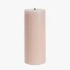 LED Pillar Candle 7.8x20 - Beige
