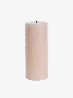 LED Pillar Candle 7.8x20 - Beige