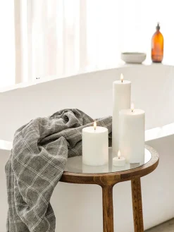 LED Pillar Candle 7.8x20 - Nordic White