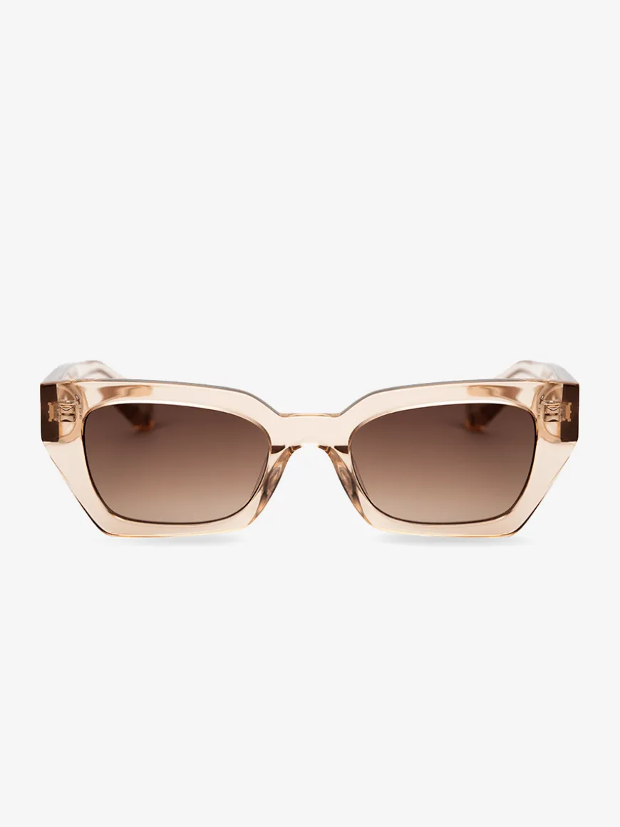 Luna Sunglasses - Gradient Brown Champagne