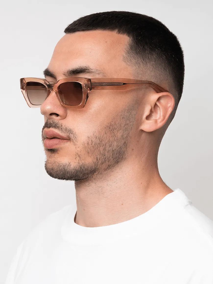 Luna Sunglasses - Gradient Brown Champagne