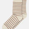 Lydia Ankle Socks - Tawny Brown