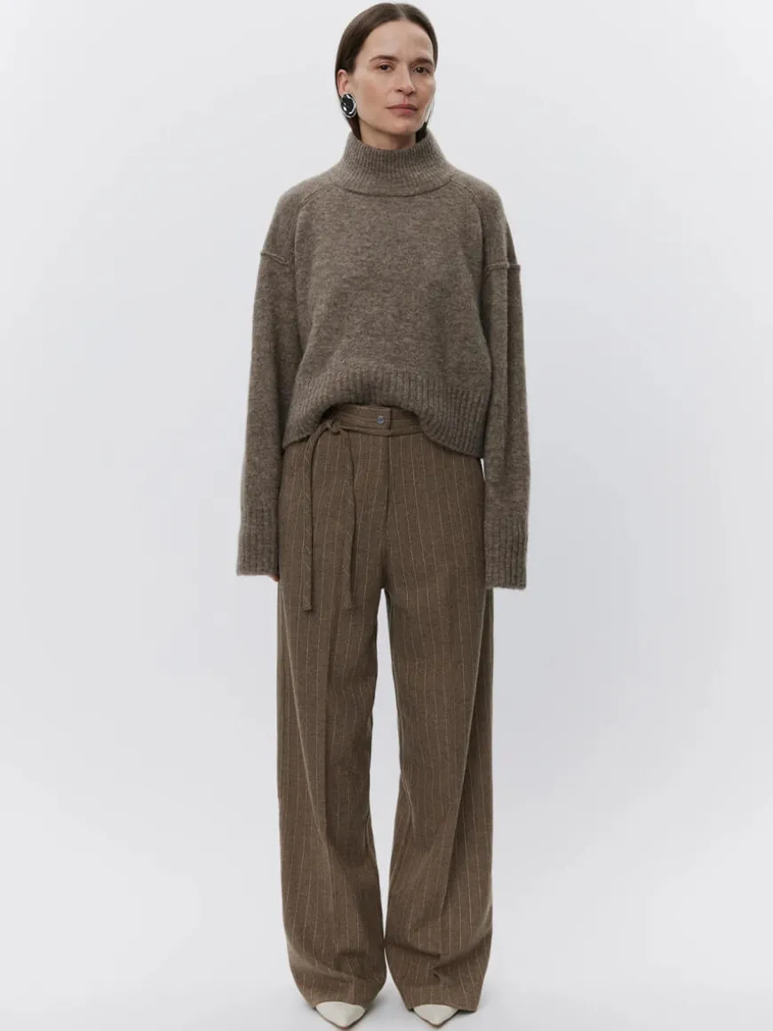 Matt - Graphic Wool Stripe - Wren