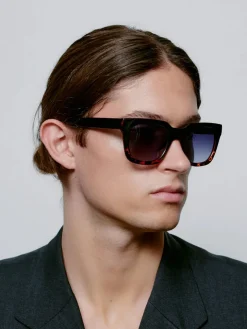 Nancy Sunglasses - Black Demi Tortoise