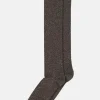 Nelly Knee Socks - Dark Brown