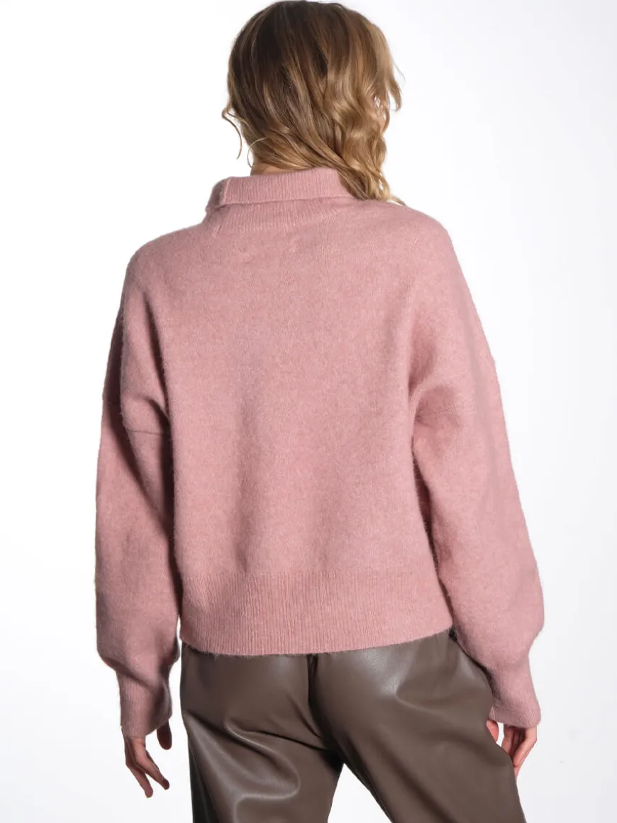 Nola T-N Jumper - Woodrose