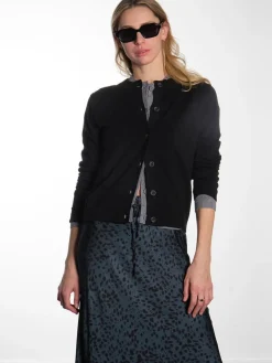 Nor Short Cardigan - Black