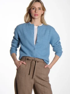 Nor Short Cardigan - Blue Heaven