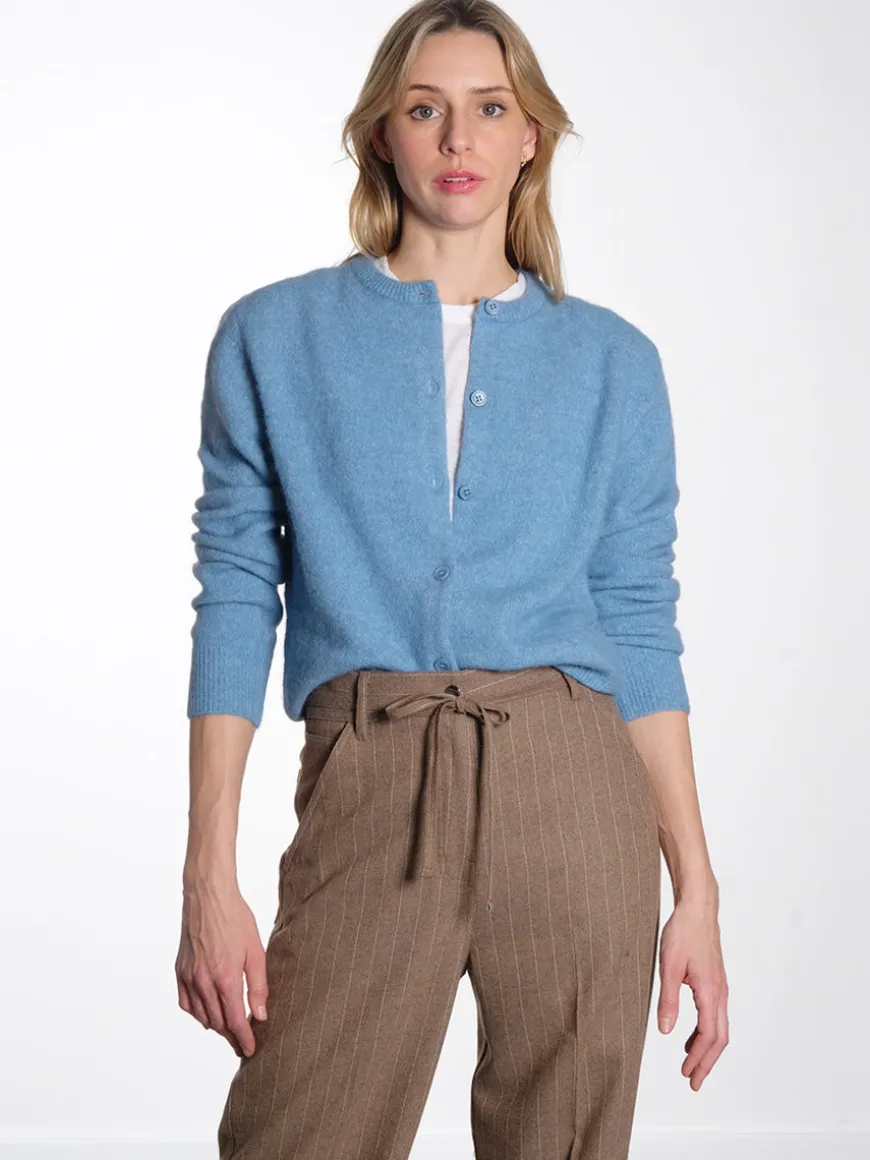 Nor Short Cardigan - Blue Heaven