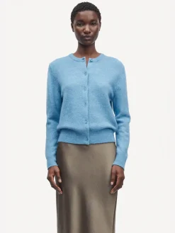 Nor Short Cardigan - Blue Heaven