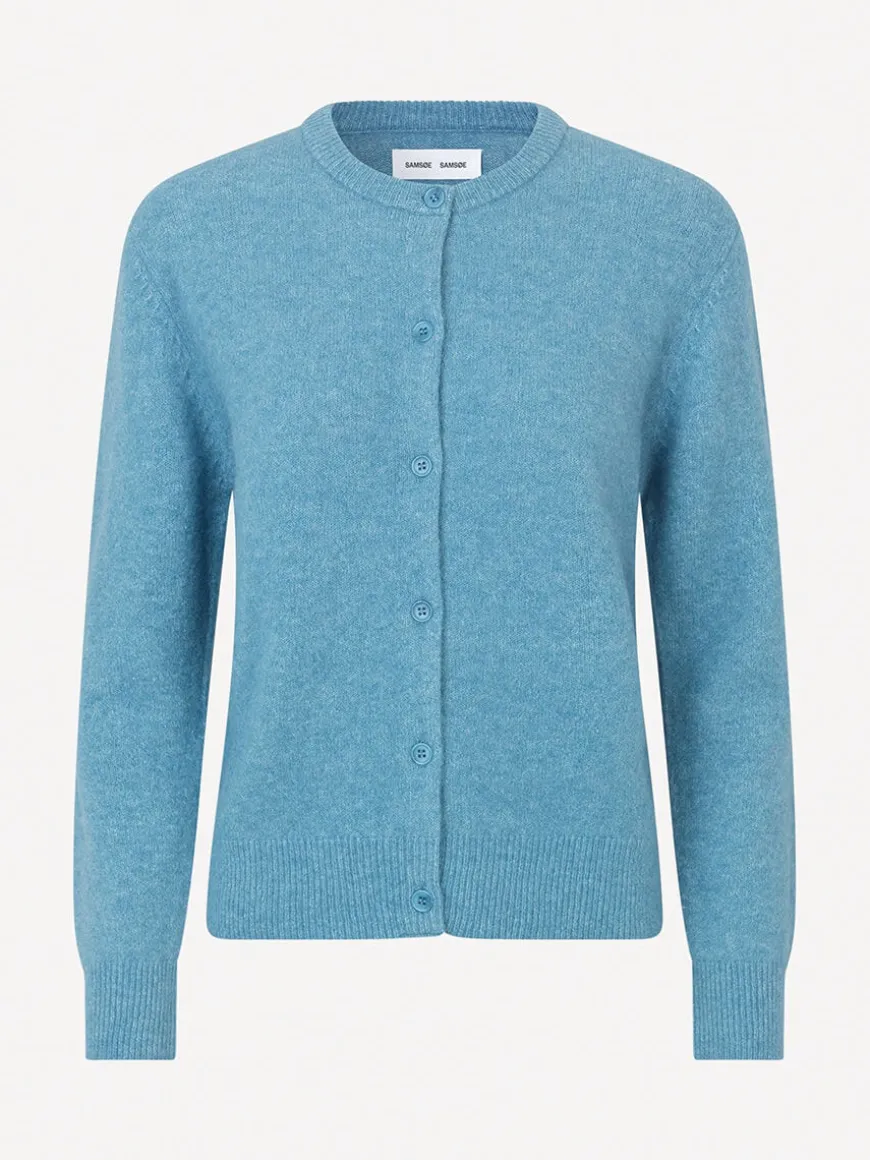 Nor Short Cardigan - Blue Heaven
