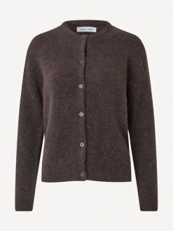 Nor Short Cardigan - Chocolate Torte