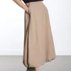 OBJAlda Balloon Maxi Skirt - Twill