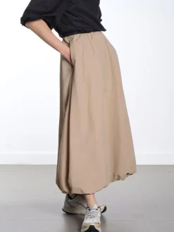 OBJAlda Balloon Maxi Skirt - Twill